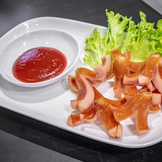 ไส้กรอกทอด