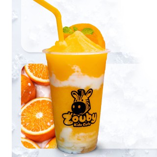 orange yogurt smoothie